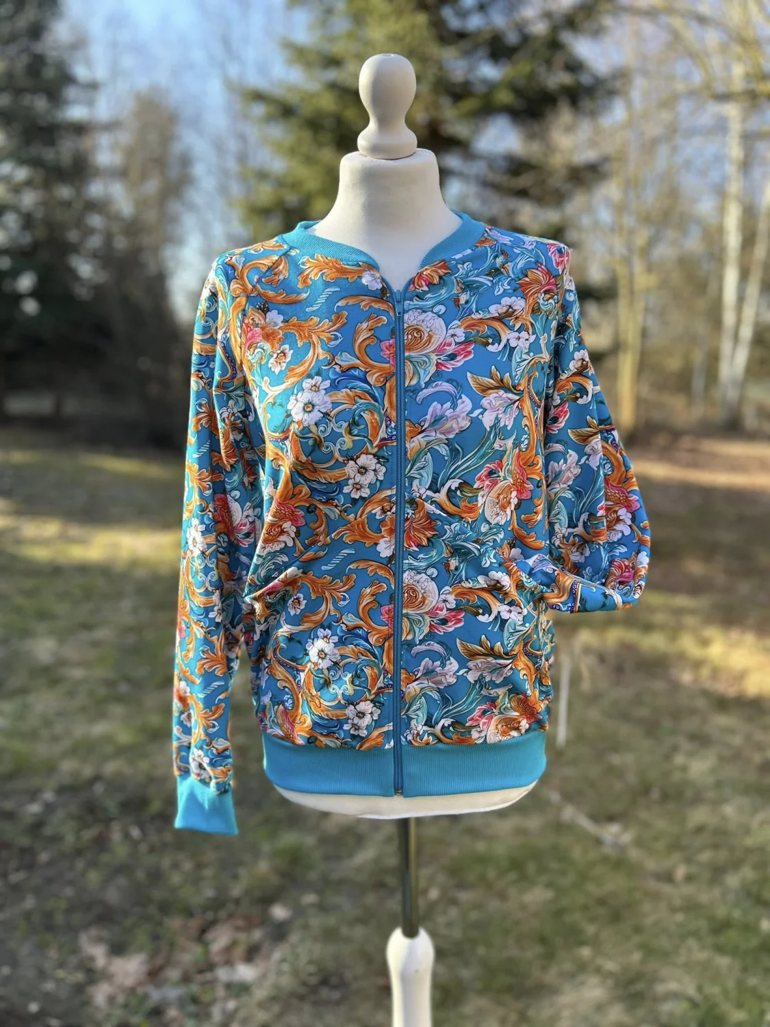 Bomberka Paisley S, M, XL